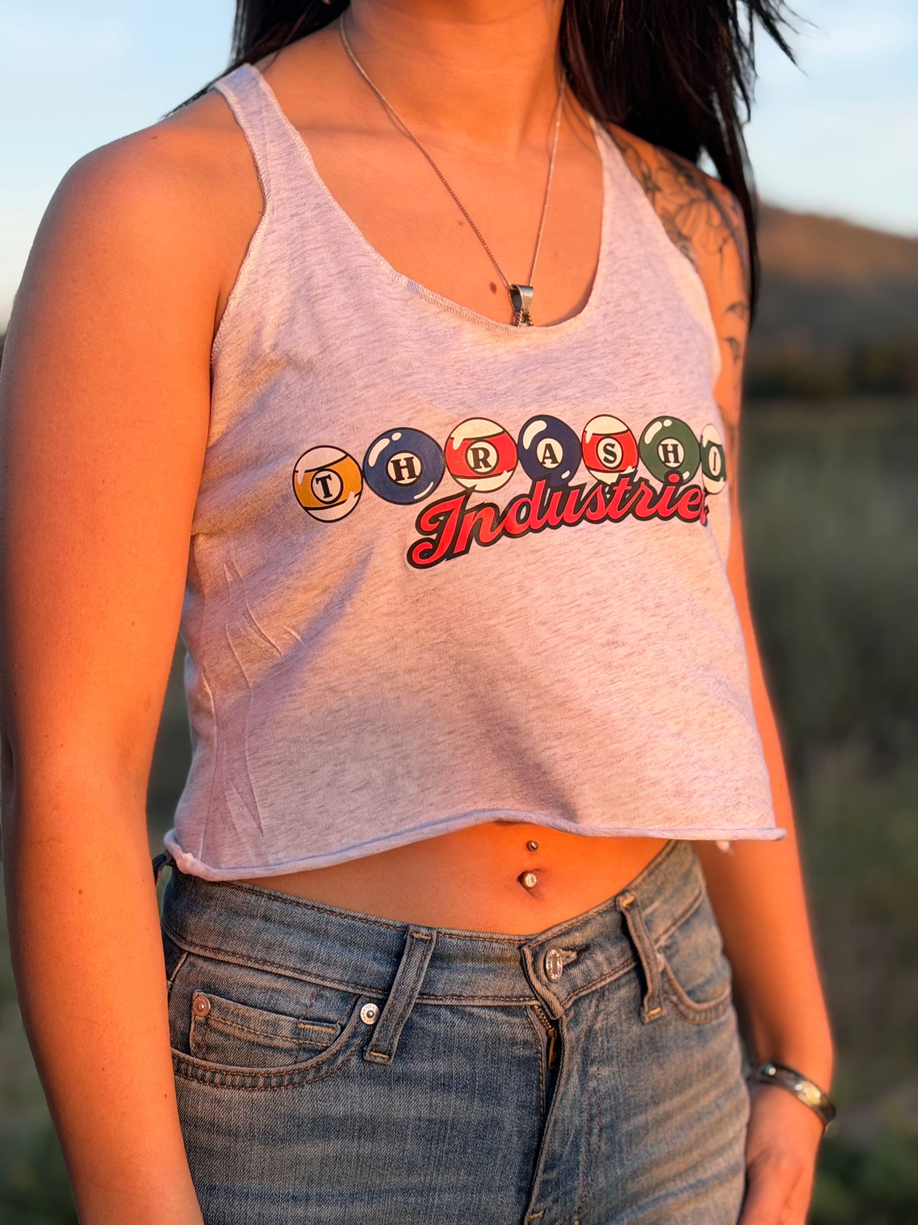womens poolball tanktop