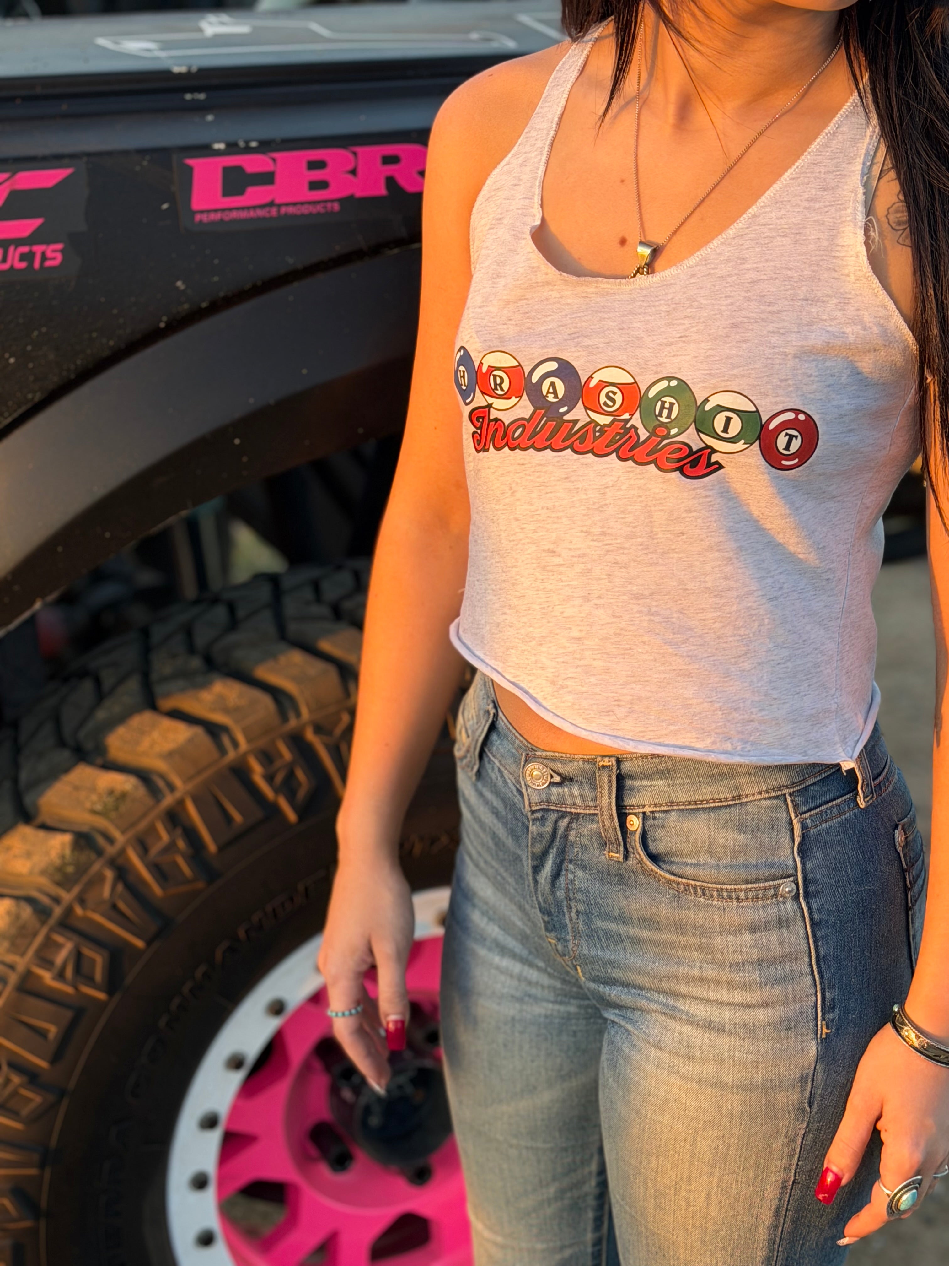 womens poolball tanktop